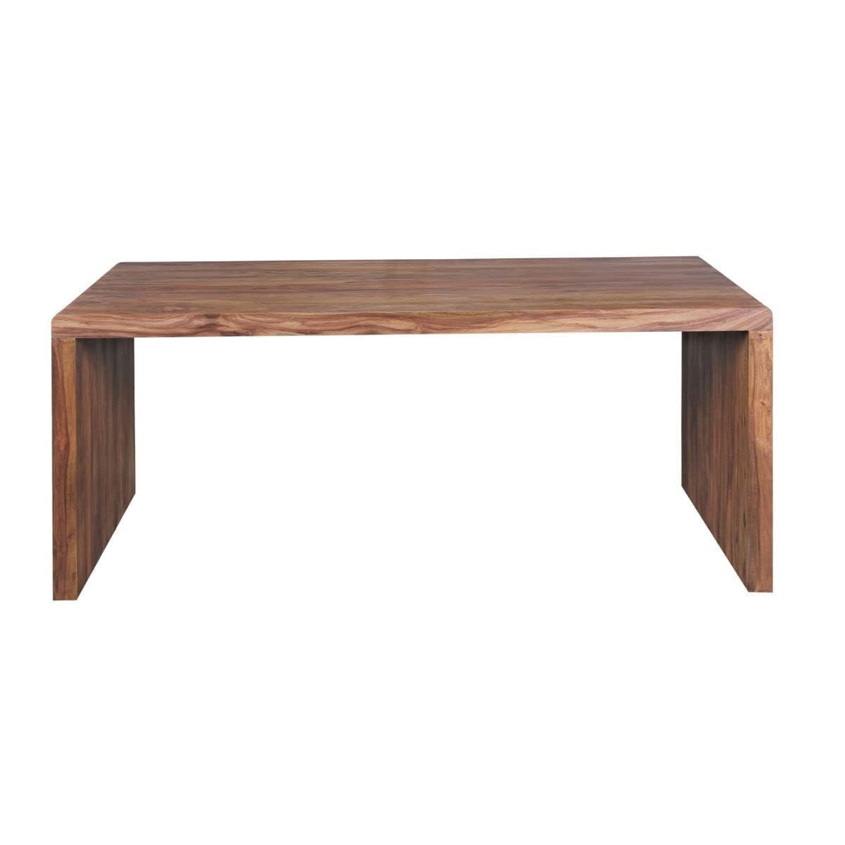Space Galaxy Furniture Solid Sheesham Big Size Study Table Office Table Computer Table Natural Finish