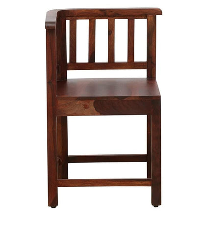 Space Galaxy Furniture Solid Sheesham  Dining Table 4 Seater | Dinning Table with Four Invisible Chairs for Home | 4 Seater Dining Set for Hotel Restaurant | Honey Finish