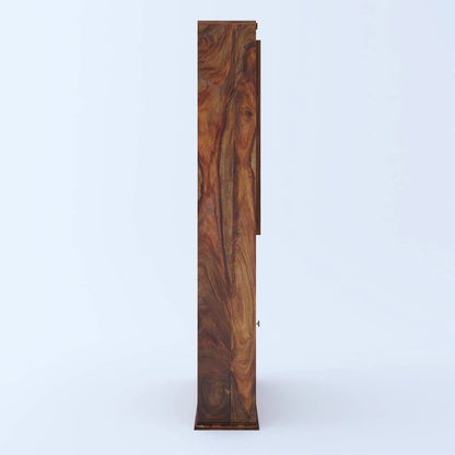 Space Galaxy Furniture Solid Sheesham Wallmount  Study Table Office Table Laptop Table  Natural Finish