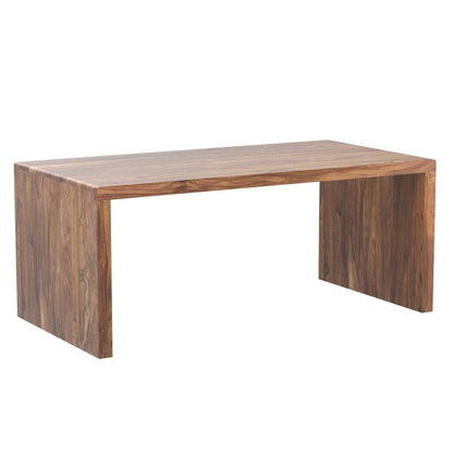 Space Galaxy Furniture Solid Sheesham Big Size Study Table Office Table Computer Table Natural Finish