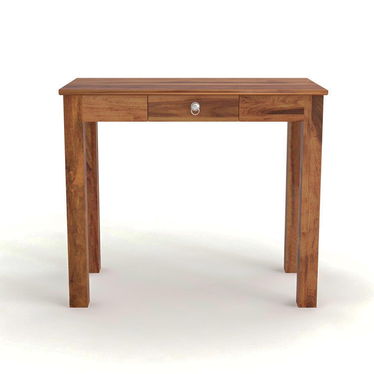 Space Galaxy Furniture Solid Sheesham One Drawers Study Table Laptop Table Warting Table Natural Finish