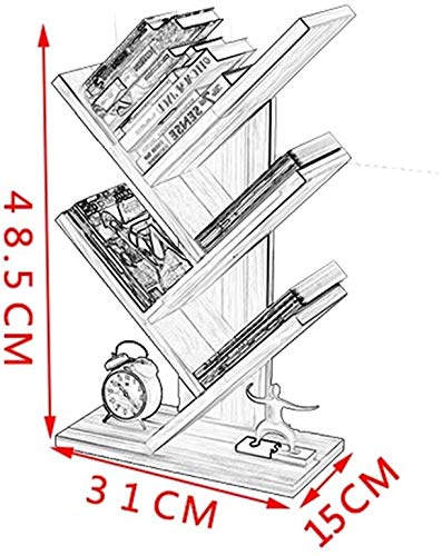 Space Galaxy Furniture Solid Sheesham  Corner Bookshelf 5 Tier Ladder Book Cabinet Corner Shelf, Book Shelf Honey Oak Finish