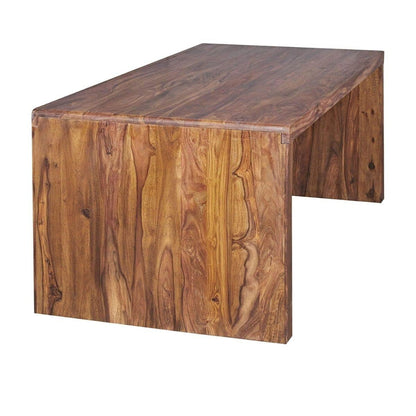 Space Galaxy Furniture Solid Sheesham Big Size Study Table Office Table Computer Table Natural Finish