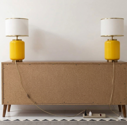 Space Galaxy Furniture Solid Sheesham Wood 2 Door & 2 Drawers Rattan Cane Sideboard & Cabinet With Storage Natural Finish