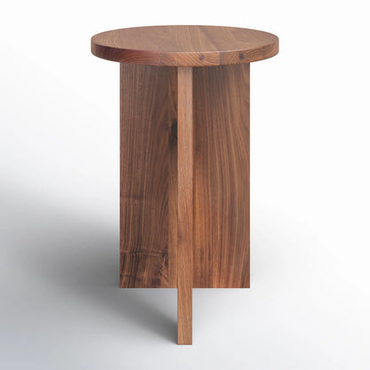 Space Galaxy Furniture Solid acacia wood End Table Natural Finish
